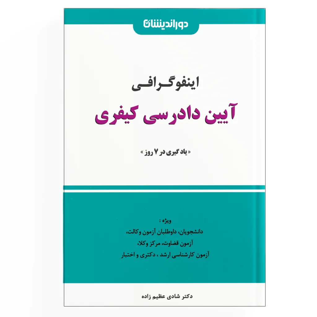اینفوگرافی آیین دادرسی کیفری