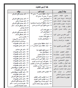 پک آزمون قضاوت